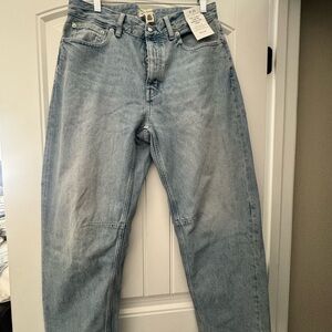 Madewell Curvy Darted Barrel Jeans